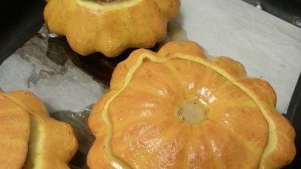 патиссоны с начинкой