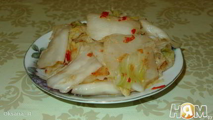Пекинская капуста по-корейски — Чимчи