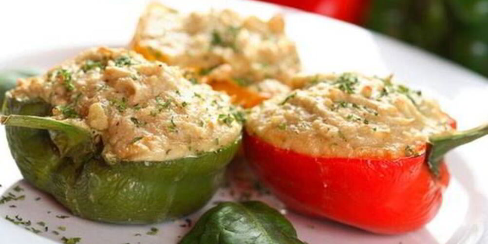 Рецепт перец фаршированный куриным филе и овощами