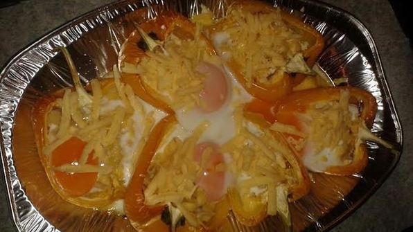 перец фаршированный макаронами