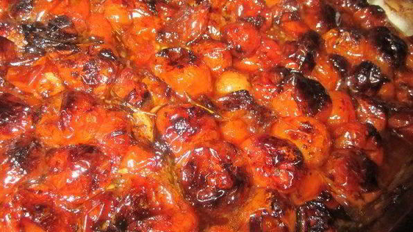 помидоры черри запеченные