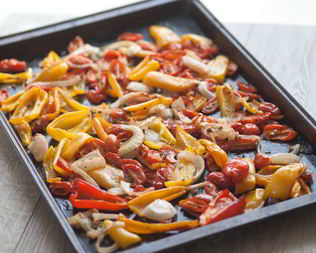 Сладкий перец в духовке