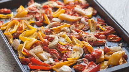 Сладкий перец в духовке