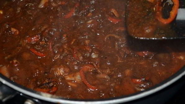 техас чили с фасолью