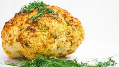 Цветная капуста в кляре в духовке