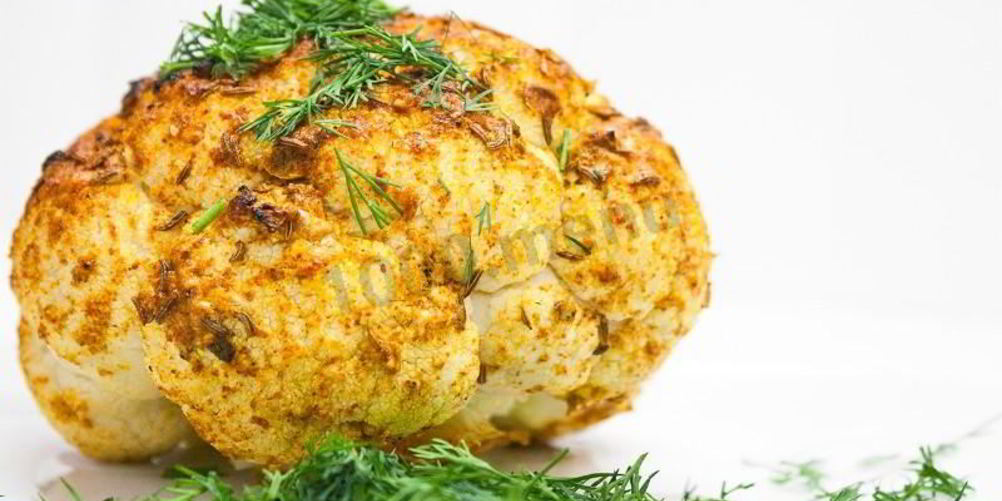 Рецепт цветная капуста в кляре в духовке