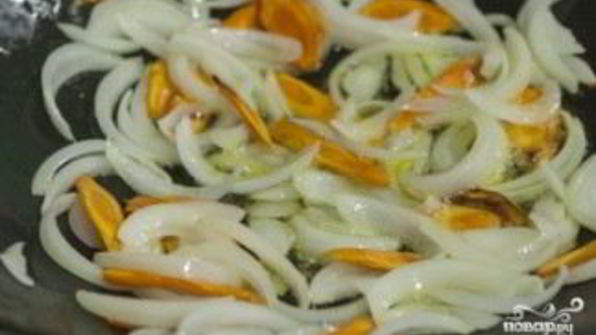 тушеная капуста с куриной грудкой