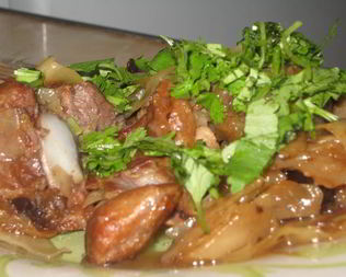 Тушеная капуста