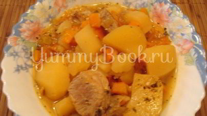 Тушенная картошка в мультиварке