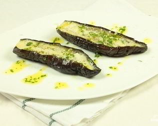 Вареные баклажаны