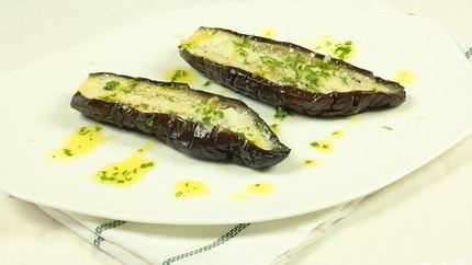 Вареные баклажаны