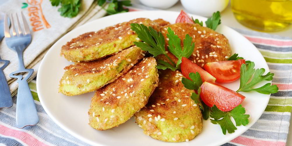 Рецепт вегетарианские отбивные из кабачков