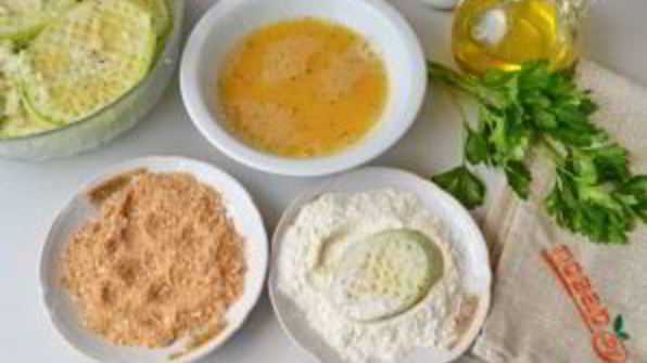 вегетарианские отбивные из кабачков