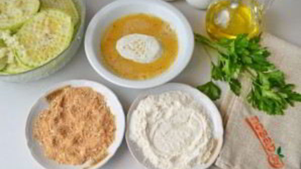 вегетарианские отбивные из кабачков