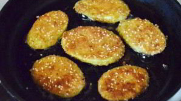 вегетарианские отбивные из кабачков
