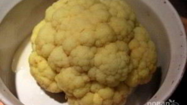 запеченная в соусе цветная капуста