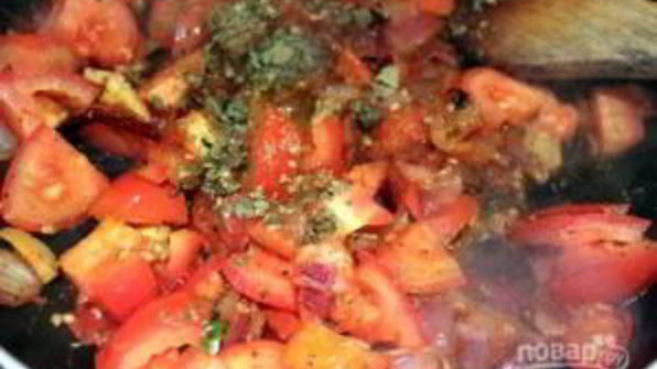 запеченная в соусе цветная капуста