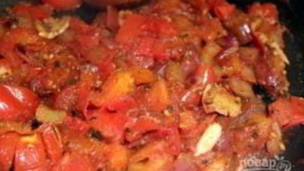 запеченная в соусе цветная капуста