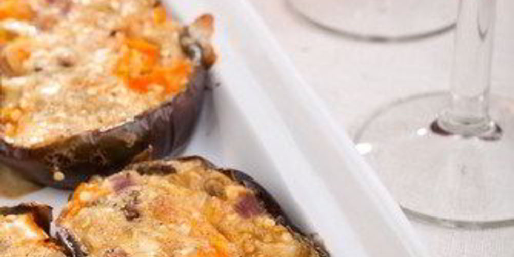 Рецепт запеченные фаршированные баклажаны с хрустящей корочкой