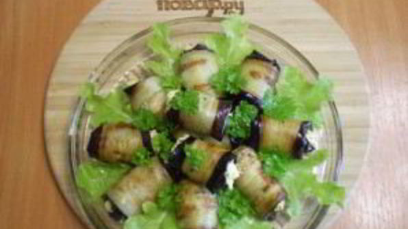 жареные баклажаны с начинкой