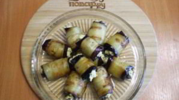 жареные баклажаны с начинкой