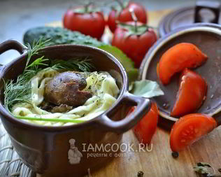 Barilla Tagliatelle Bolognesi с куриной печенью