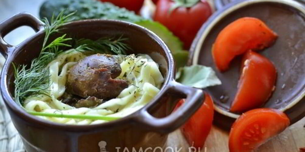 Рецепт barilla tagliatelle bolognesi с куриной печенью