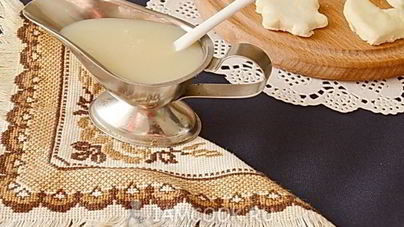 Белая глазурь для печенья