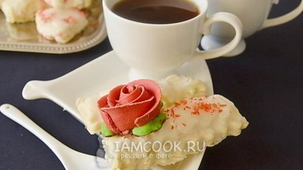 белая глазурь для печенья