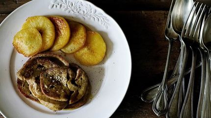 Фуагра жареная