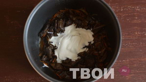 говяжья печень в мультиварке