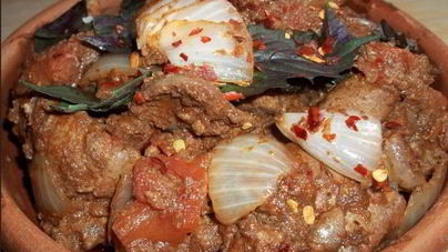 Куриная печень по-грузински