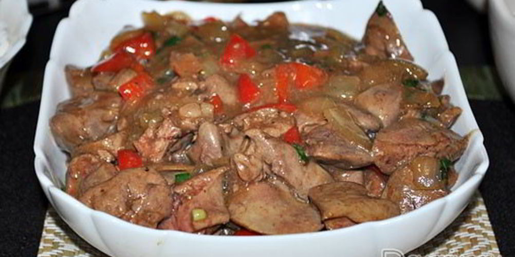 Рецепт куриная печень по-китайски