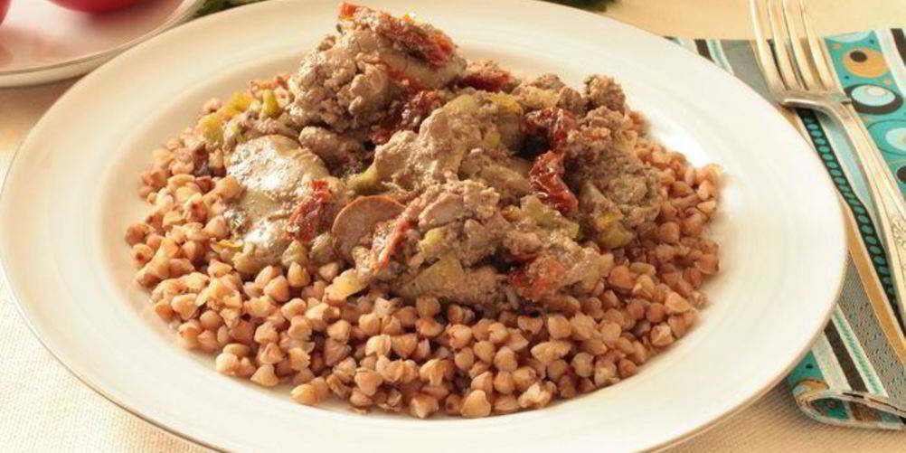 Рецепт куриная печень в ароматном соусе