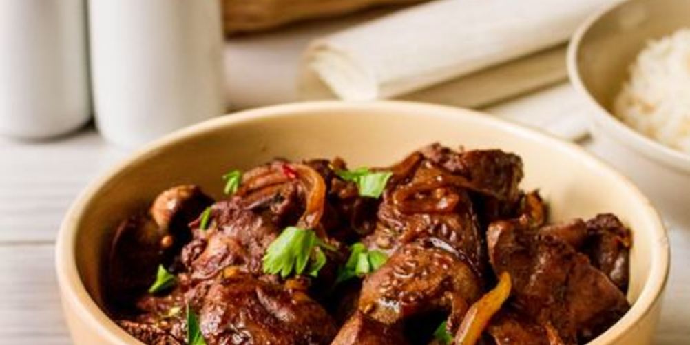 Рецепт куриная печень в азиатском стиле