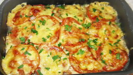 Куриная печень в духовке