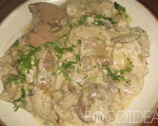 Куриная печень в мультиварке