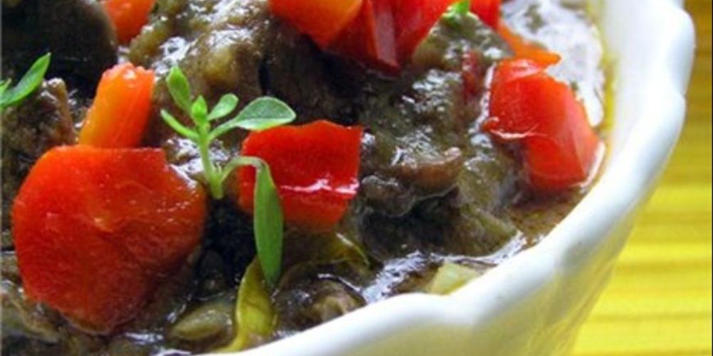 Рецепт куриная печень в яблочном соусе