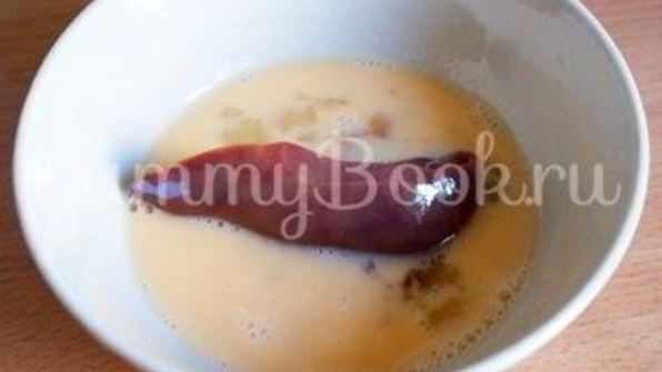 куриная печень, жареная в панировочных сухарях