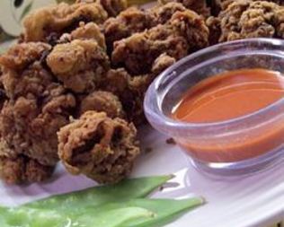 Куриная печенка во фритюре