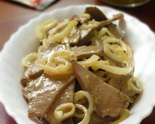 Острая печень на закуску