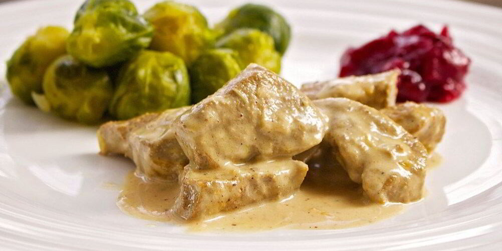 Рецепт печень говяжья со сметаной