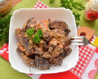 Печень индейки в мультиварке