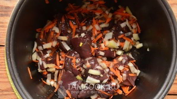 печень индейки в мультиварке