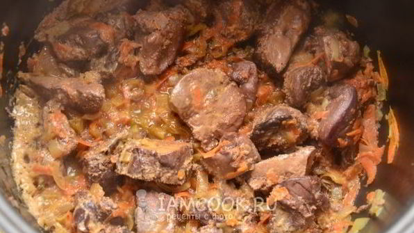 печень индейки в мультиварке