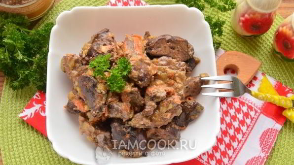 печень индейки в мультиварке