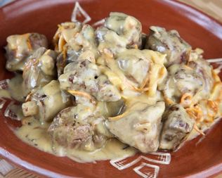 Печень кролика в мультиварке