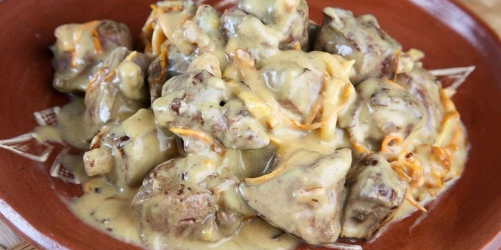 Рецепт печень кролика в мультиварке