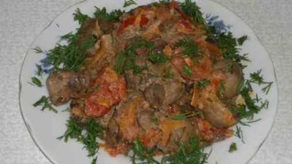 печень куриная жареная