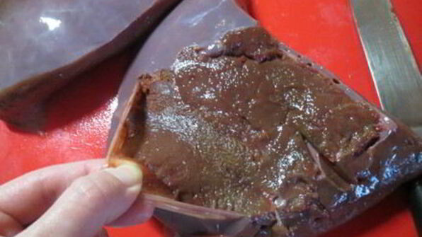 печень по-строгановски